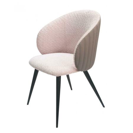 GFANCY FIXTURES Gray Cream Contemporary Dining Chair GF3106454